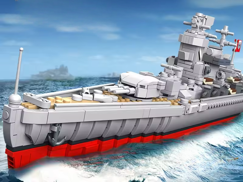 WWII Deutschland Class Battleship - Mil-Blox - Mil-Blox