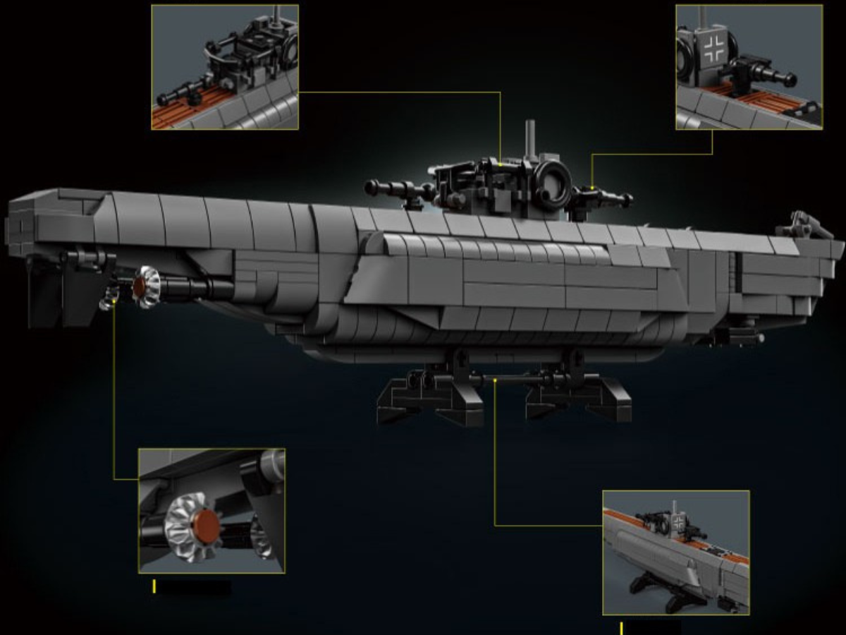 WWII - German U-Boat - Mil-Blox