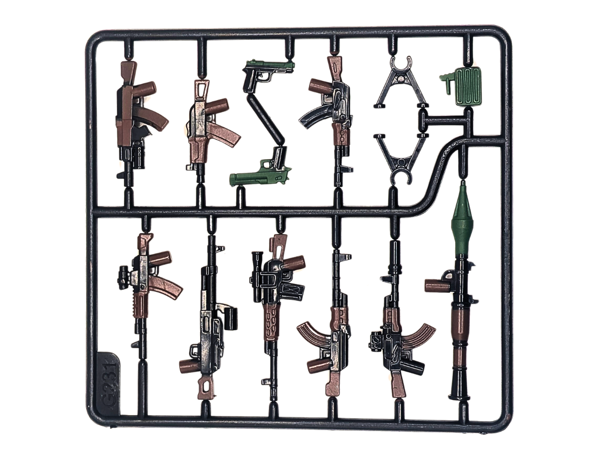 Chinese Snow Leopards Commandos 5-Man Squad - Mil-Blox