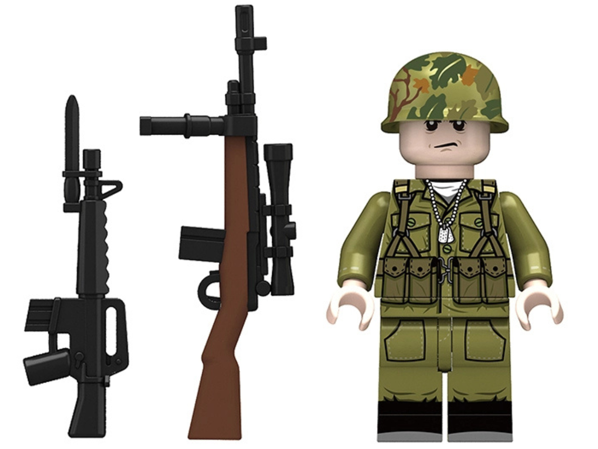 Vietnam Era 6 Man Set - Mil-Blox