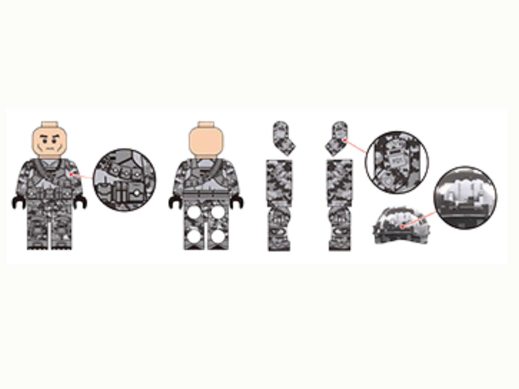 Rouge Brigade Urban Warfare Specialist - Mil-Blox - Mil-Blox