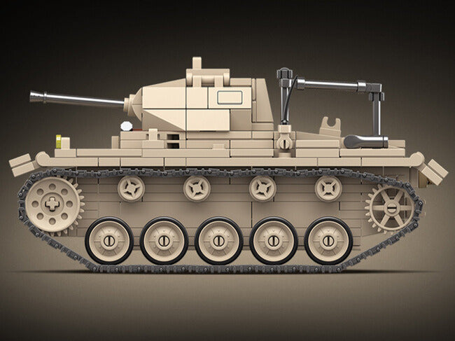 WWII - German Panzer II - Mil-Blox - Mil-Blox