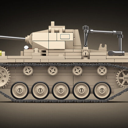 WWII - German Panzer II - Mil-Blox