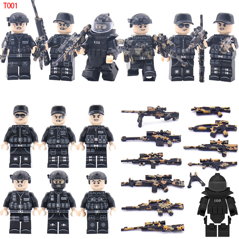 Valor Guard SWAT - EOD and Sniper Team - 6 Man Team - Mil-Blox - Mil-Blox