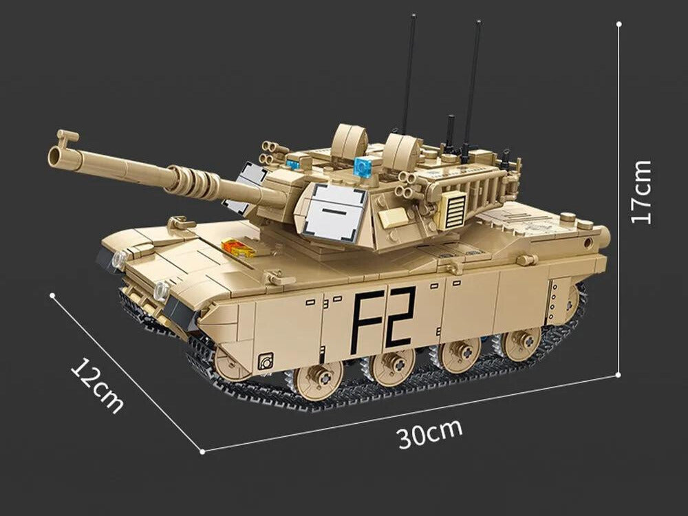 Remote Controlled M1A2 Abrams Main Tank - Mil-Blox - Mil-Blox