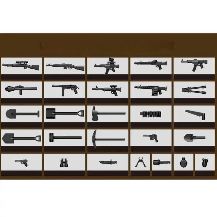 WWII - German Tiger 1 Tank - Mil-Blox - Mil-Blox