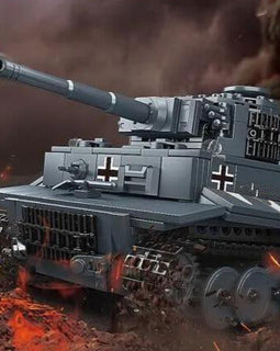 WWII - Remote Controlled German Tiger Tank - Mil-Blox - Mil-Blox