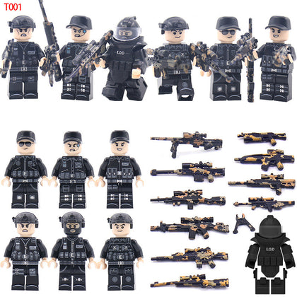 Valor Guard SWAT - EOD and Sniper Team - 6 Man Team - Mil-Blox