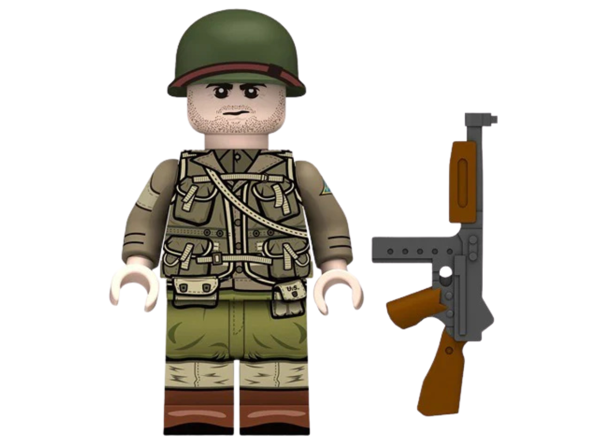 WWII - U.S. Army Ranger - 6 Man Squad - Mil-Blox
