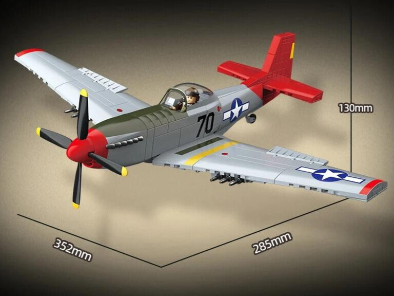 WWII - P-51D Mustang - Mil-Blox - Mil-Blox