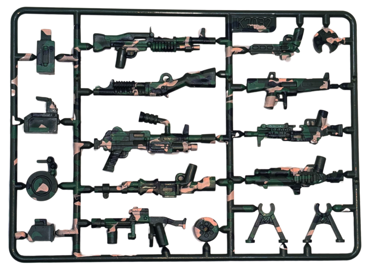 Modern Heavy Weapons Pack - Woodland Camo - Mil-Blox - Mil-Blox