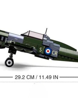 WWII - British Spitfire - Mil-Blox