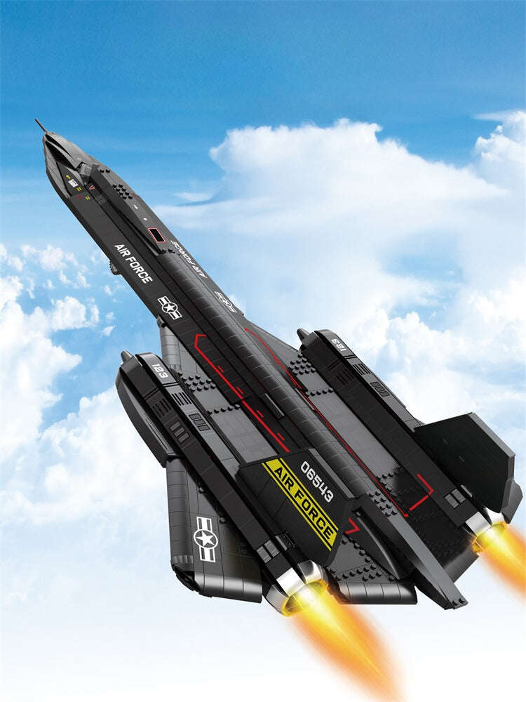 SR-71 Blackbird Reconnaissance Aircraft - Legendary Series - Mil-Blox - Mil-Blox