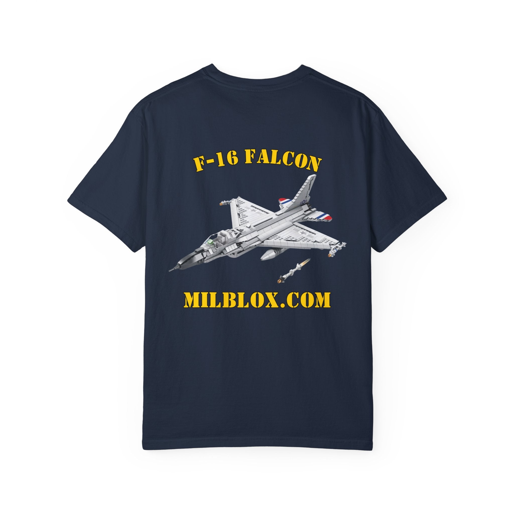 F-16 Falcon Mil-Blox Unisex Shirt - Mil-Blox