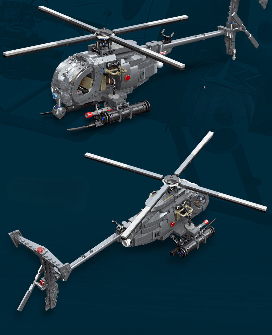 MH-6 Little Bird Helicopter - Mil-Blox - Mil-Blox