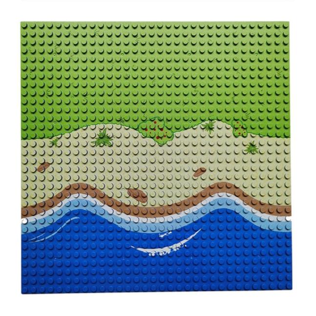 32 x 32 Base Plate - Shoreline 2 - Mil-Blox - Mil-Blox