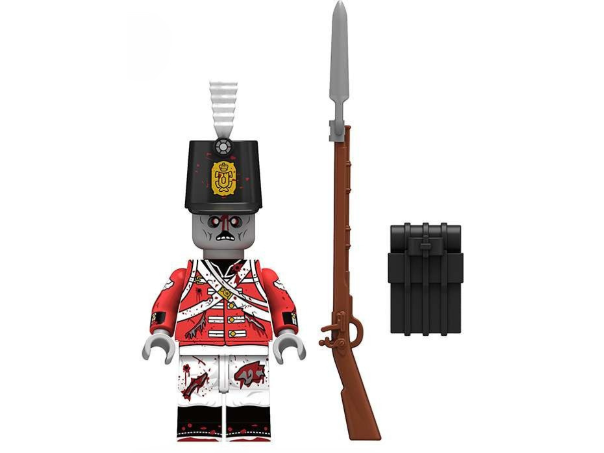 British Red Coat Zombie - Mil-Blox