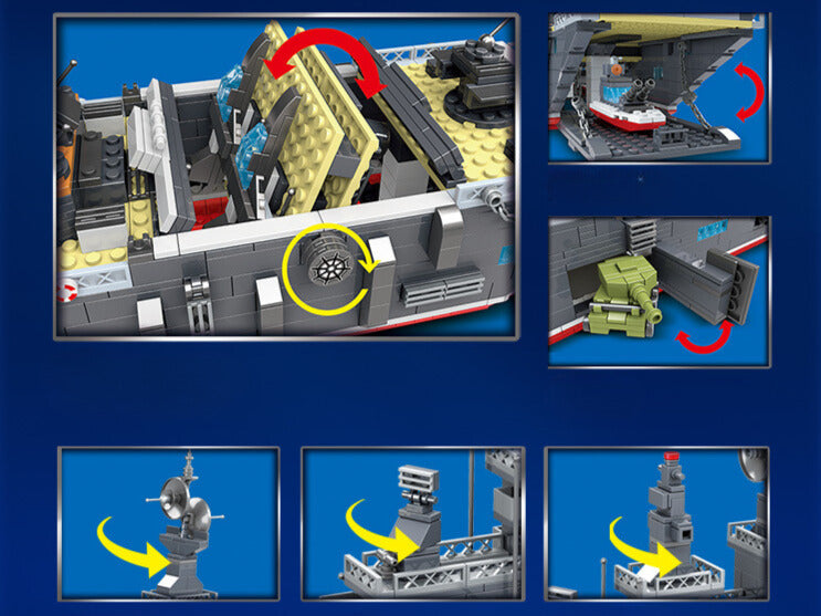 Valor Guard Battleship - Legendary Series - Mil-Blox - Mil-Blox