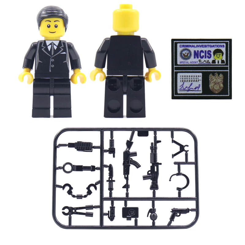 NCIS Agent Attire Figure - Male and Female Set - Mil-Blox - Mil-Blox