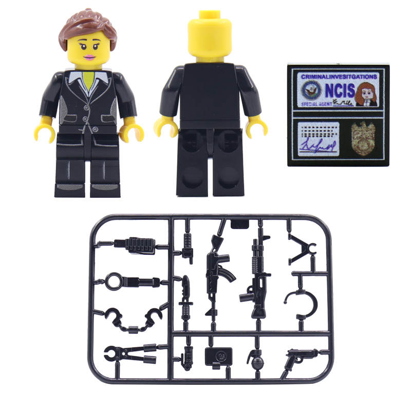 NCIS Agent Attire Figure - Male and Female Set - Mil-Blox - Mil-Blox