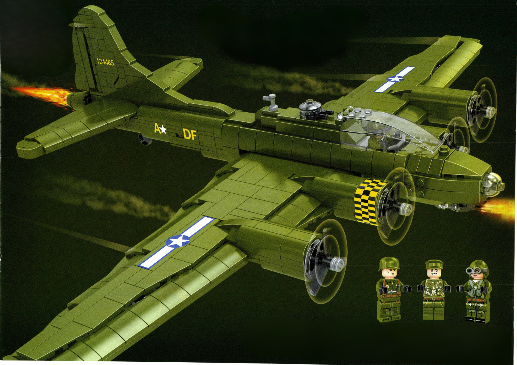 WWII - B-17 Flying Fortress - Mil-Blox - Mil-Blox