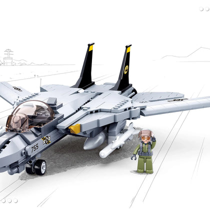 F-14 Tomcat Fighter - Mil-Blox - Mil-Blox