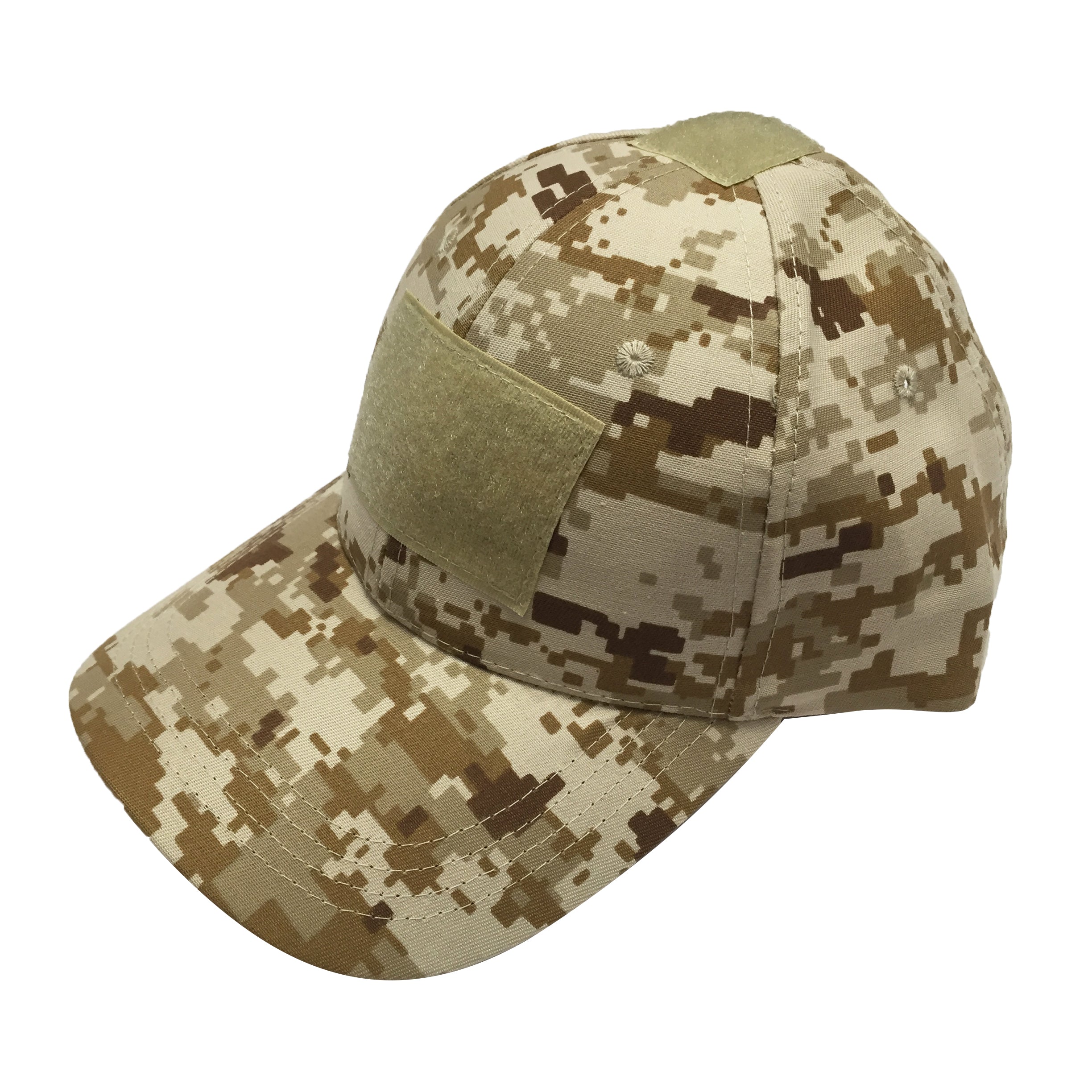 Velcro Tactical Hat - Desert Digital Camo