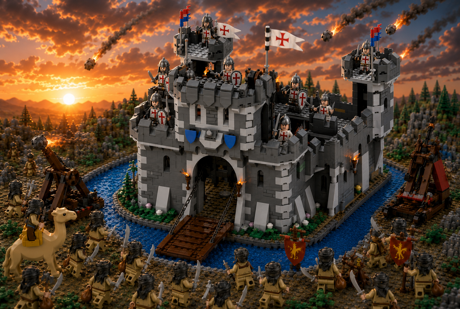 Crusader’s Castle - Mil-Blox