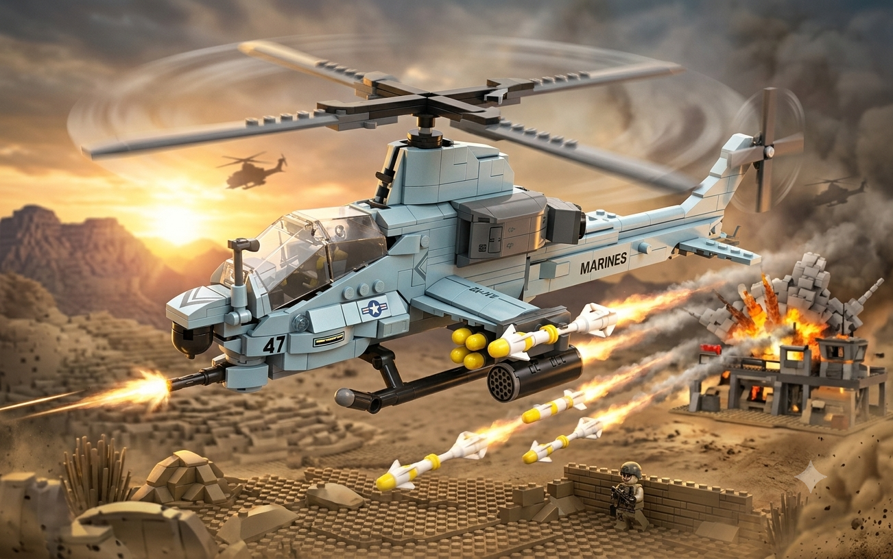 AH1Z Viper - Mil-Blox - Mil-Blox