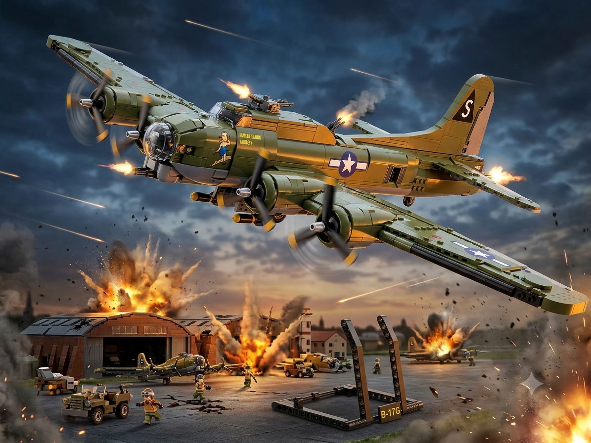 WWII - B-17 Flying Fortress - Mil-Blox