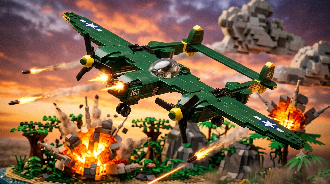 WWII - P-38 Lightning - Mil-Blox