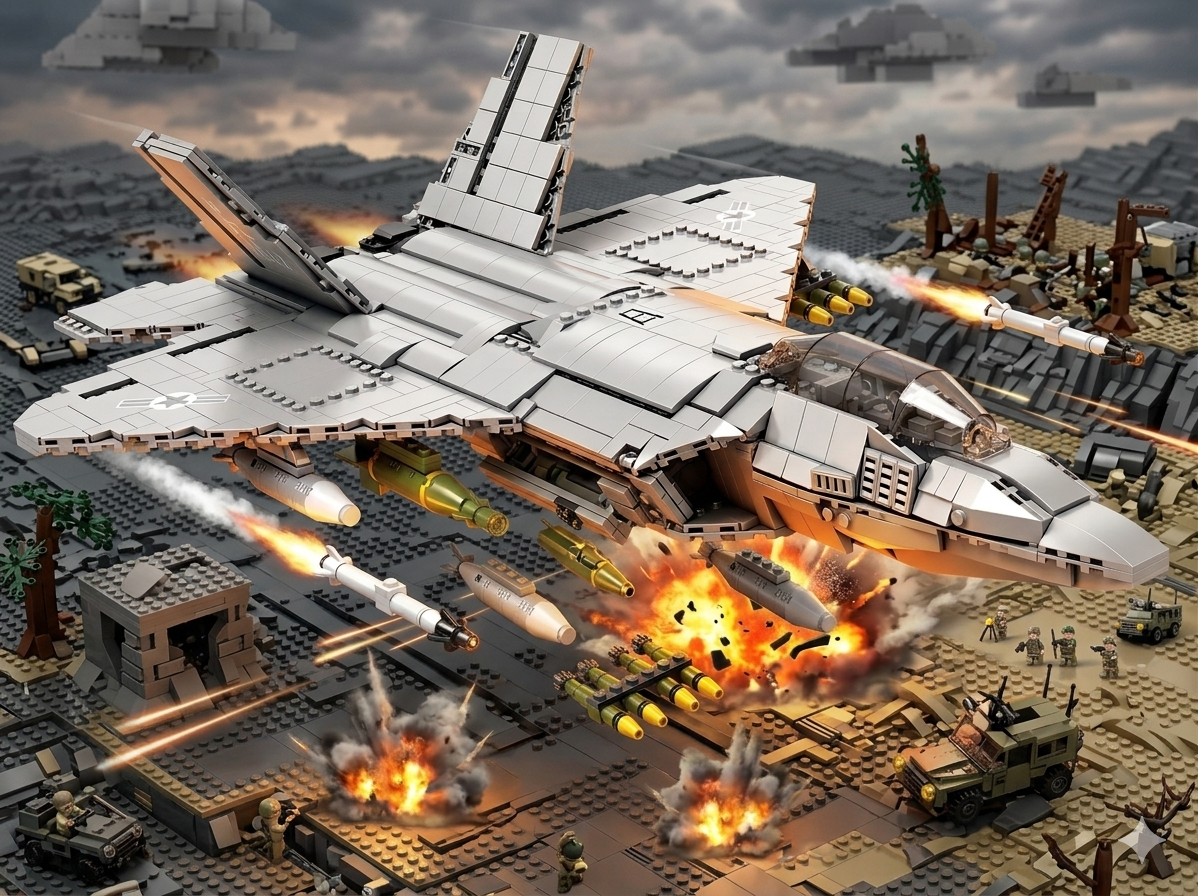 F-22 Raptor - Legendary Series - Mil-Blox - Mil-Blox