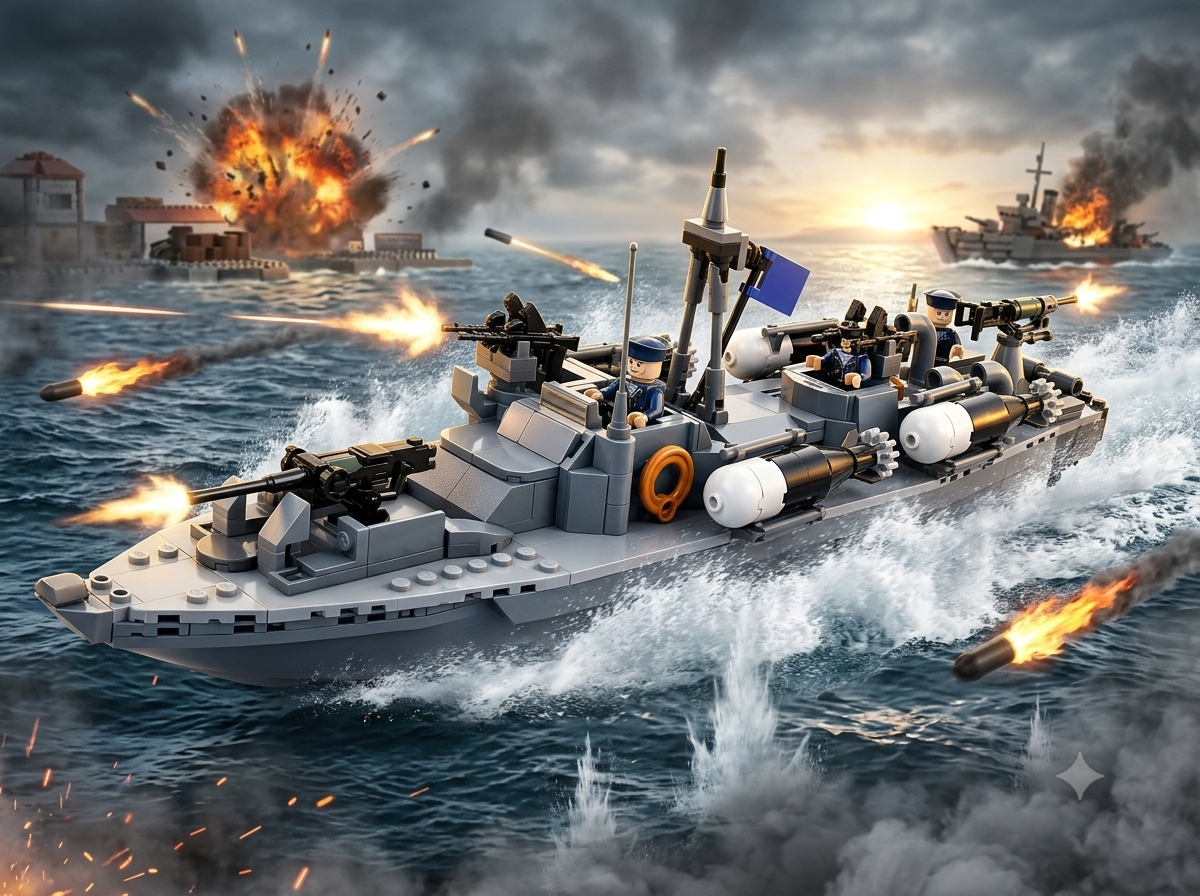 WWII - PT Boat - Mil-Blox