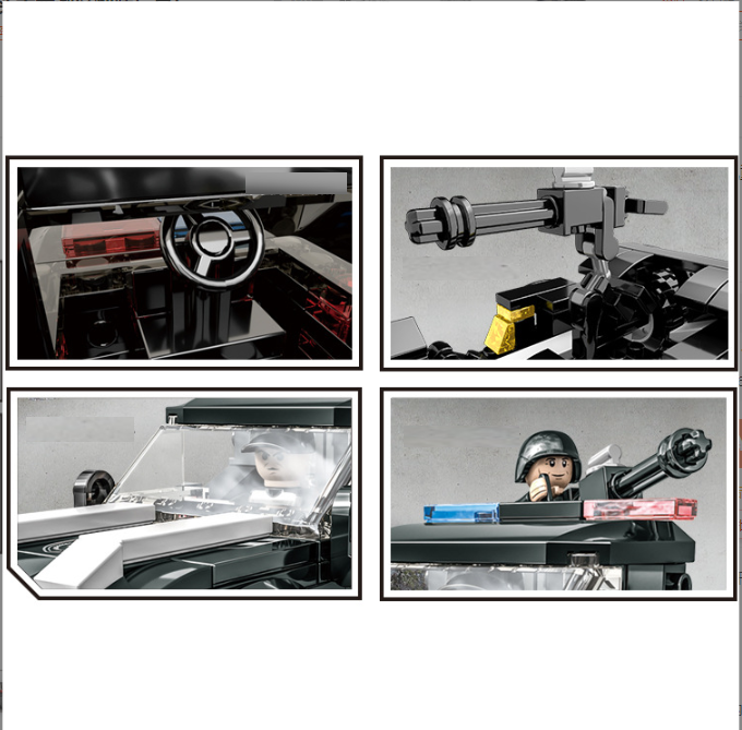 SWAT Rapid Pick Up Truck / Patrol Boat - Mil-Blox - Mil-Blox