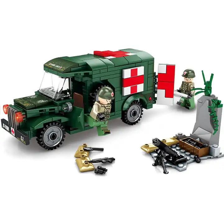 WWII - U.S. Army Ambulance - Mil-Blox - Mil-Blox