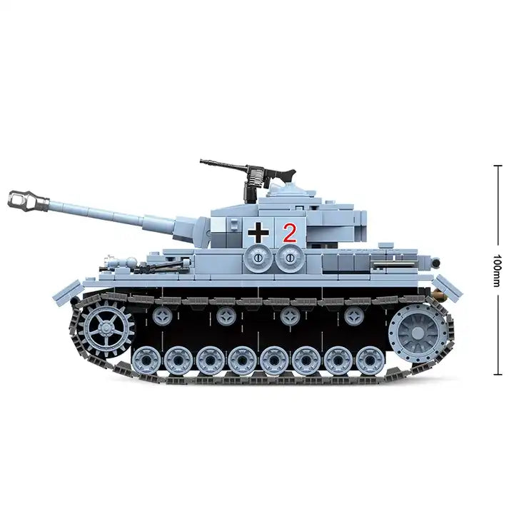 WWII - German Panzerkampfwagen IV Tank - Mil-Blox - Mil-Blox