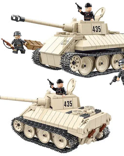 WWII - German Leopard Tank - Mil-Blox