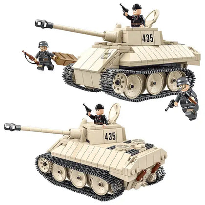 WWII - German Leopard Tank - Mil-Blox - Mil-Blox