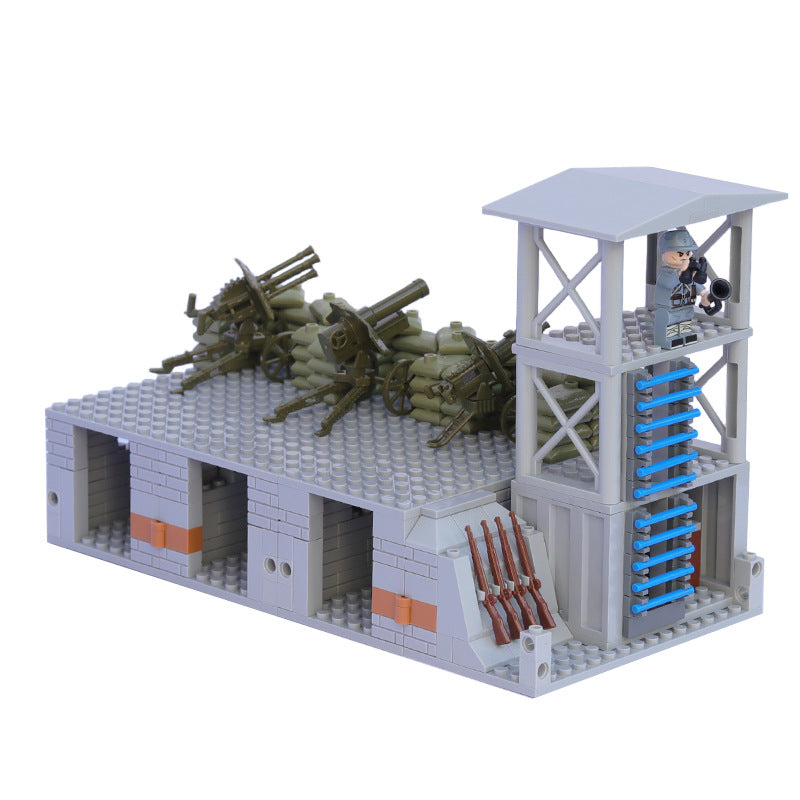 WWII - French Maginot Line Bunker - Mil-Blox - Mil-Blox