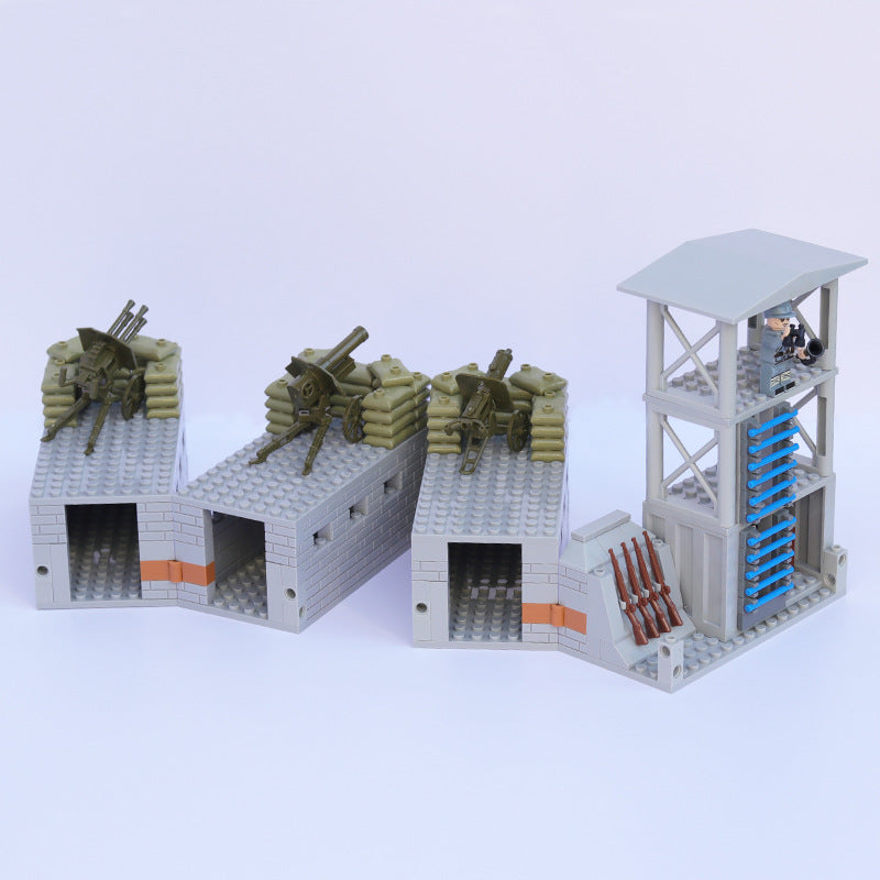 WWII - French Maginot Line Bunker - Mil-Blox - Mil-Blox