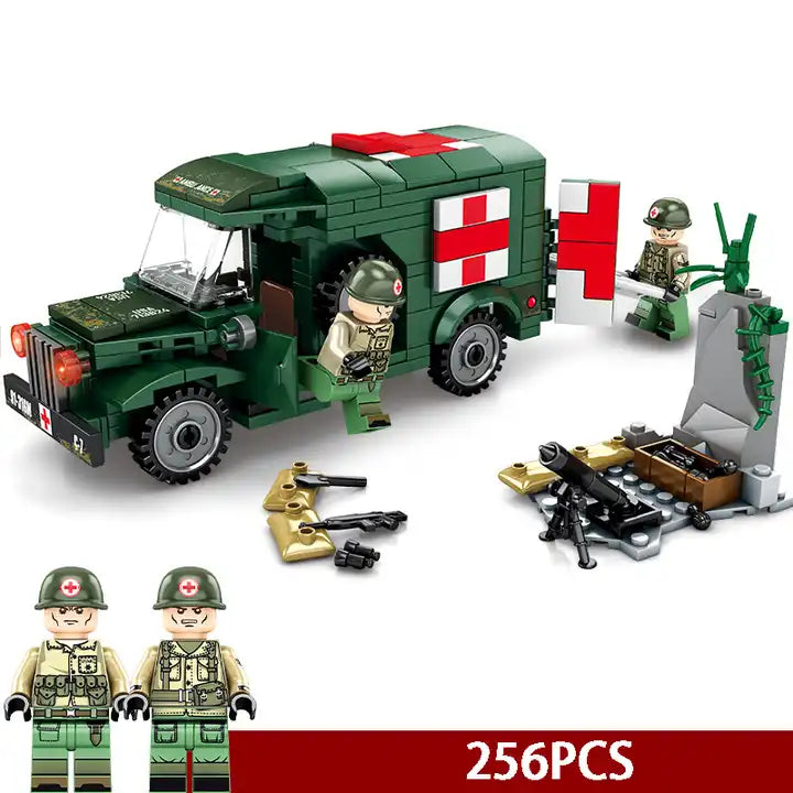 WWII - U.S. Army Ambulance - Mil-Blox - Mil-Blox