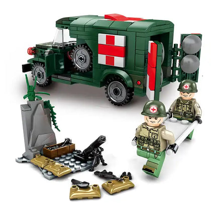 WWII - U.S. Army Ambulance - Mil-Blox - Mil-Blox