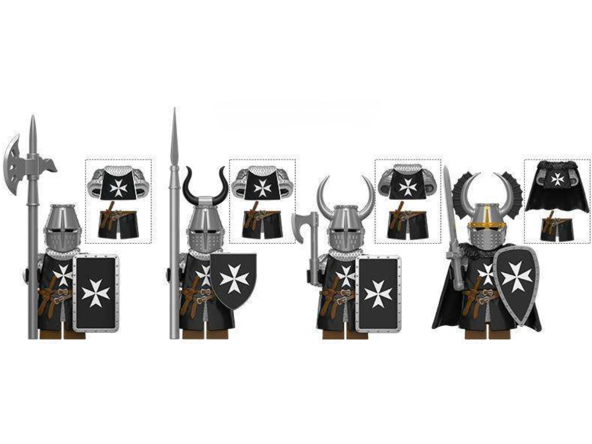Knights Hospitaller 4 Man Squad - Mil-Blox