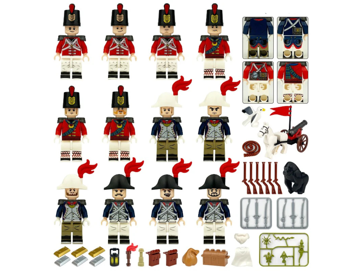 War of 1812 British Royal Navy and Marines - 12 Man Squad - Mil-Blox