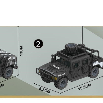 Swat Humvee - Mil-Blox