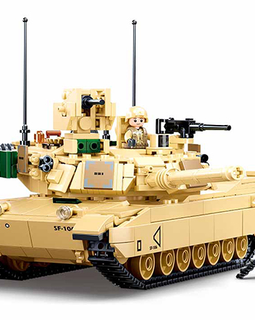 M1A2 Abrams Tank - Mil-Blox