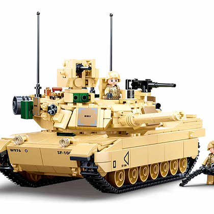 M1A2 Abrams Tank - Mil-Blox