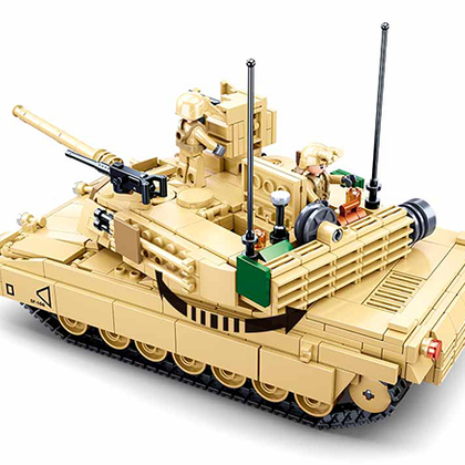 M1A2 Abrams Tank - Mil-Blox