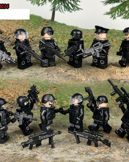 Valor Guard SWAT - Elite Special Tactics - 12 Man Team - Mil-Blox - Mil-Blox