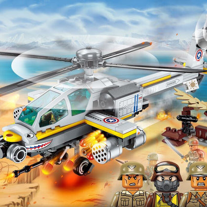 AH-64 - Apache Attack Helicopter - Mil-Blox